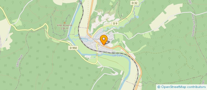 localisation de l'entreprise MONSIEUR JEAN DASSE  VOUTENAY-SUR-CURE