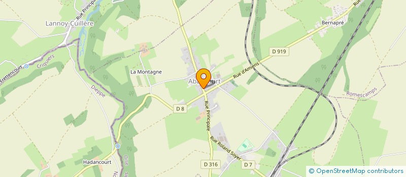 localisation de l'entreprise MONSIEUR JEAN DAUBELCOUR à CANNY-SUR-THERAIN