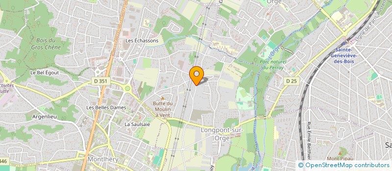 localisation de l'entreprise MONSIEUR JEAN DAUBER  LONGPONT-SUR-ORGE