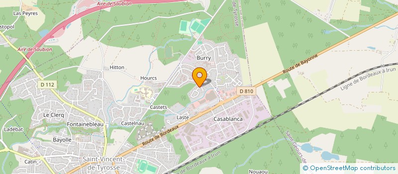 localisation de l'entreprise MONSIEUR JEAN DAULOUEDE  TOSSE