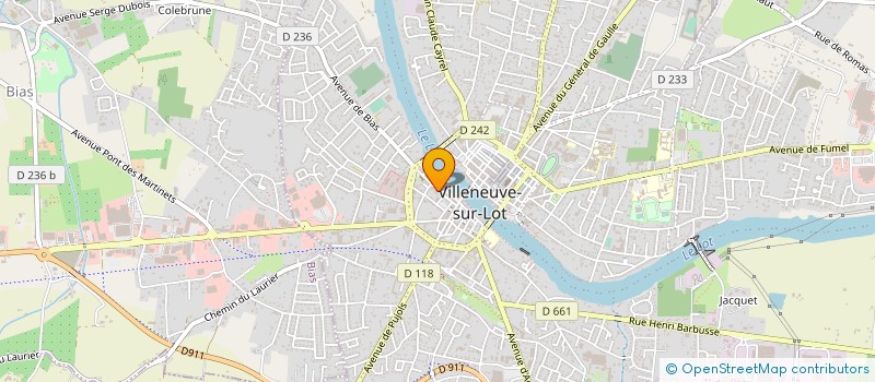 localisation de l'entreprise MONSIEUR JEAN DAURIOS  VILLENEUVE-SUR-LOT