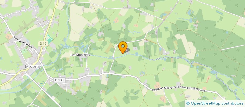 localisation de l'entreprise MONSIEUR JEAN DAUTON  MEZERAY