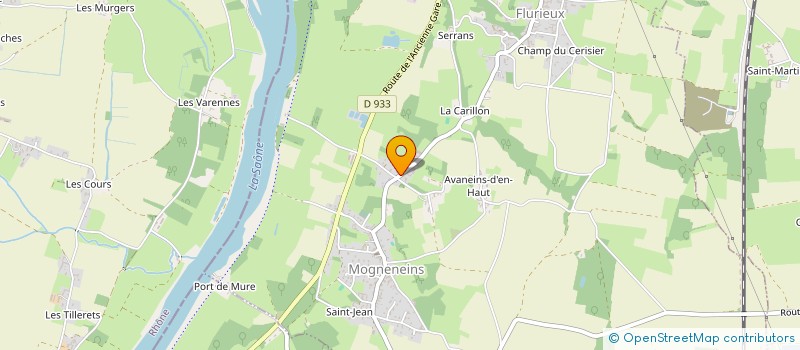 localisation de l'entreprise MONSIEUR JEAN DAVID à MOGNENEINS