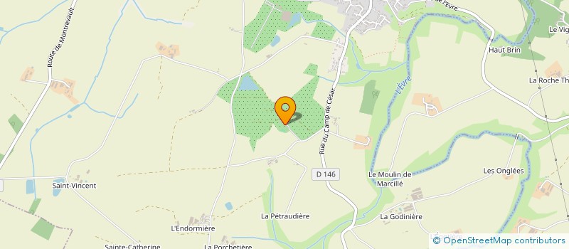 localisation de l'entreprise MONSIEUR JEAN DAVID  MAUGES-SUR-LOIRE