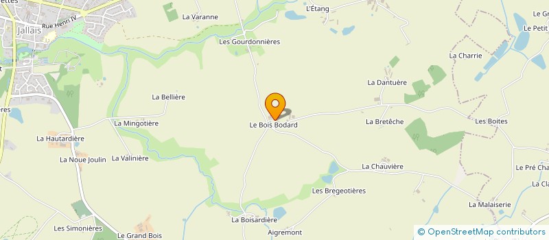localisation de l'entreprise MONSIEUR JEAN DAVID à BEAUPREAU-EN-MAUGES
