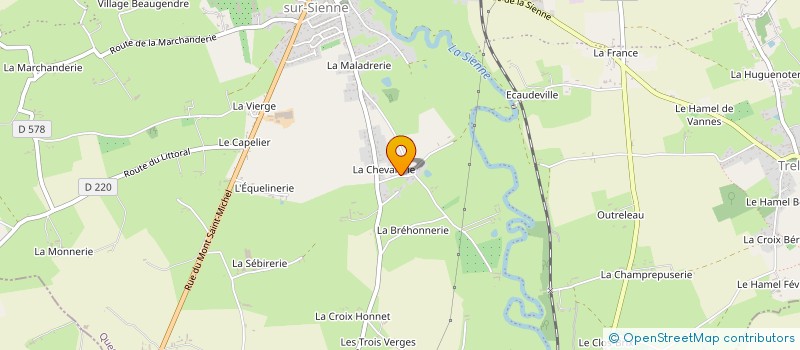 localisation de l'entreprise MONSIEUR JEAN DAVID à QUETTREVILLE-SUR-SIENNE