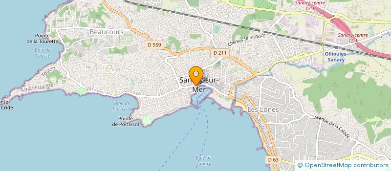 localisation de l'entreprise MONSIEUR JEAN DAVID à SANARY-SUR-MER