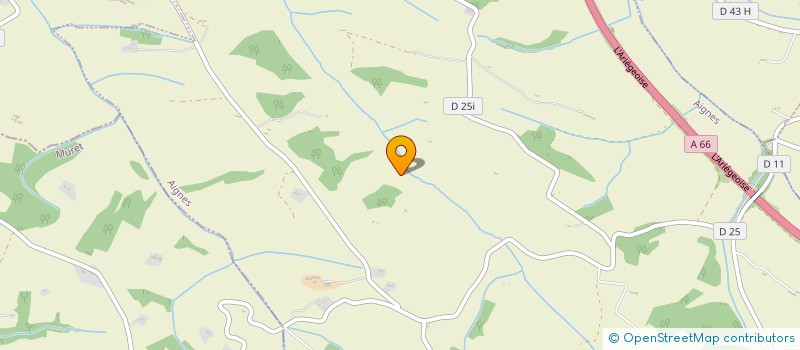 localisation de l'entreprise MONSIEUR JEAN DAVID MARQUIER  AIGNES