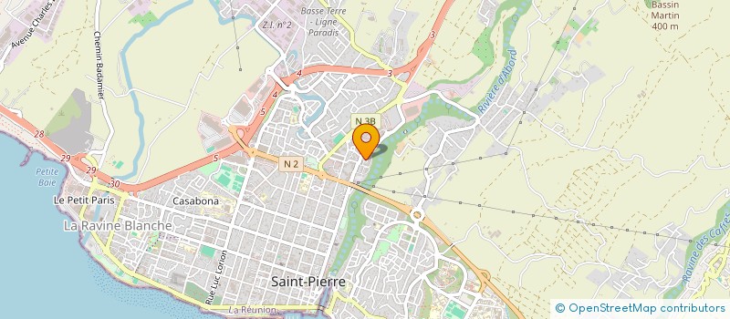 localisation de l'entreprise MONSIEUR JEAN-DAVID MONDI-SENA à SAINT-PIERRE