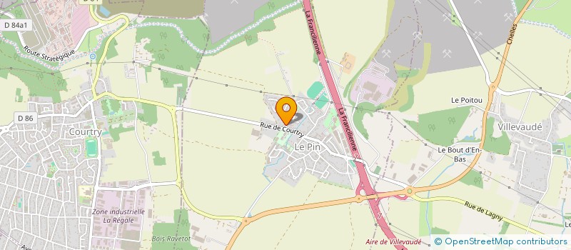 localisation de l'entreprise MONSIEUR JEAN-DAVID RODRIGUES  LE PIN