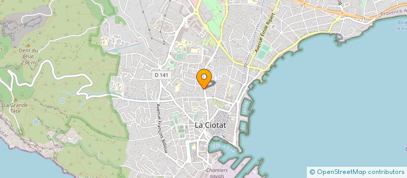 localisation de l'entreprise MONSIEUR JEAN DAVO à LA CIOTAT