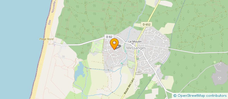 localisation de l'entreprise MONSIEUR JEAN DAVODEAU  MOLIETS-ET-MAA