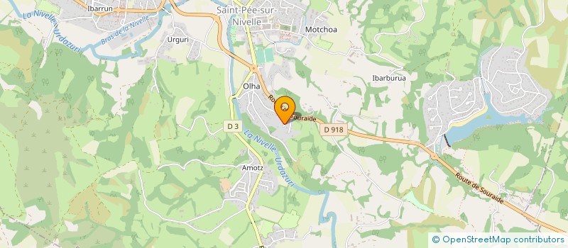 localisation de l'entreprise MONSIEUR JEAN DE AIZPURUA à SAINT-PEE-SUR-NIVELLE