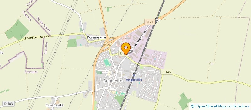 localisation de l'entreprise MONSIEUR JEAN DE ALMEIDA à ANGERVILLE