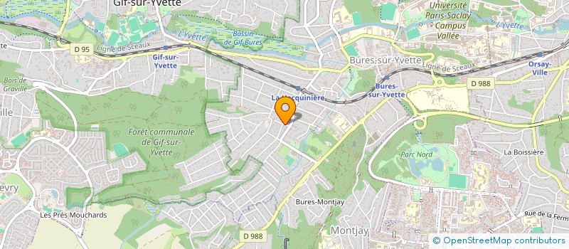 localisation de l'entreprise MONSIEUR JEAN DE BAILLIENCOURT  BURES-SUR-YVETTE