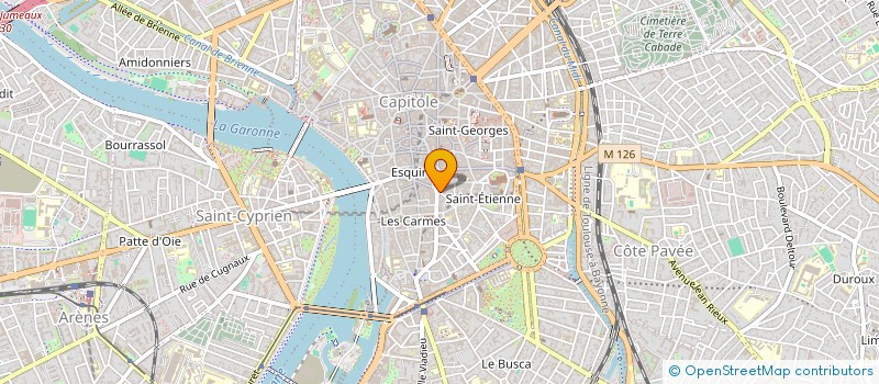 localisation de l'entreprise MONSIEUR JEAN DE BOYER-MONTEGUT  TOULOUSE