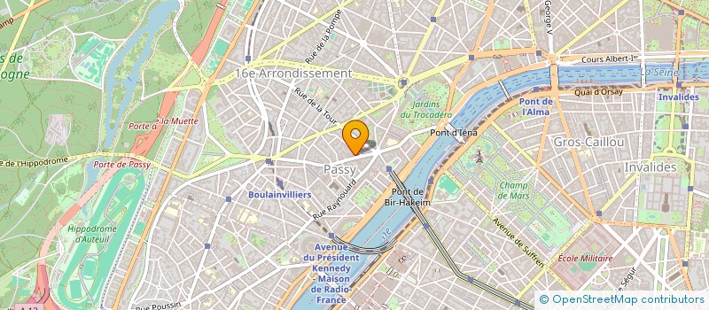 localisation de l'entreprise MONSIEUR JEAN DE BRETTEVILLE  PARIS