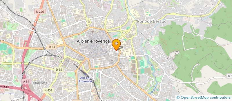 localisation de l'entreprise MONSIEUR JEAN DE CAMPREDON à AIX-EN-PROVENCE