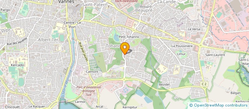 localisation de l'entreprise MONSIEUR JEAN DE COMBARIEU à VANNES