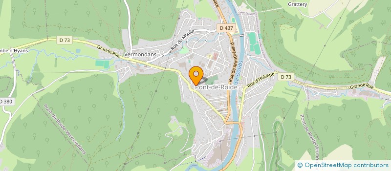 localisation de l'entreprise MONSIEUR JEAN DE CONTO à PONT-DE-ROIDE-VERMONDANS