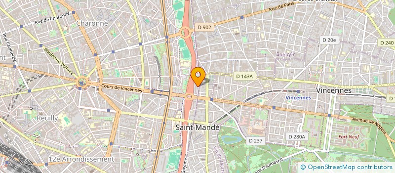 localisation de l'entreprise MONSIEUR JEAN-DE-DIEU GUEFACK  PARIS