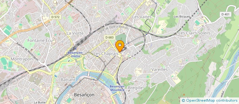 localisation de l'entreprise MONSIEUR JEAN DE DIEU NDAYIZEYE à BESANCON