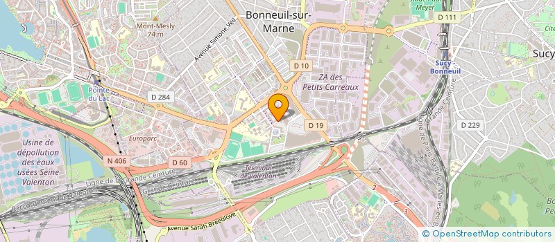 localisation de l'entreprise MONSIEUR JEAN DE DIEU NGOUMJA  BONNEUIL-SUR-MARNE