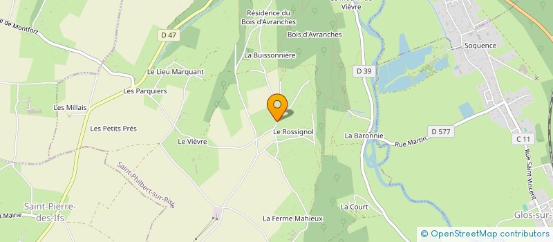 localisation de l'entreprise MONSIEUR JEAN DE DIEULEVEULT  SAINT-PHILBERT-SUR-RISLE