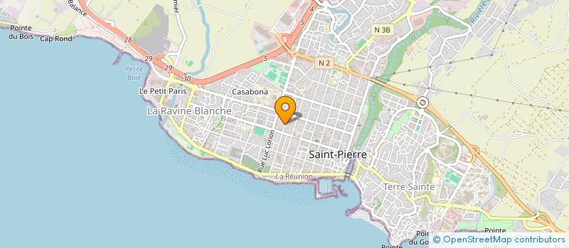 localisation de l'entreprise MONSIEUR JEAN DE FONDAUMIERE à SAINT-PIERRE