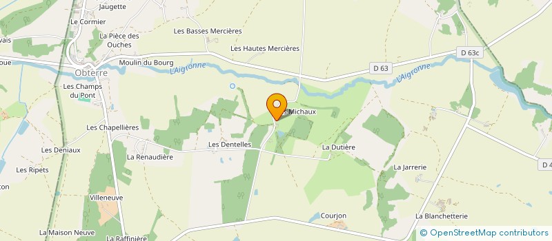 localisation de l'entreprise MONSIEUR JEAN DE GRIMOUARD à OBTERRE