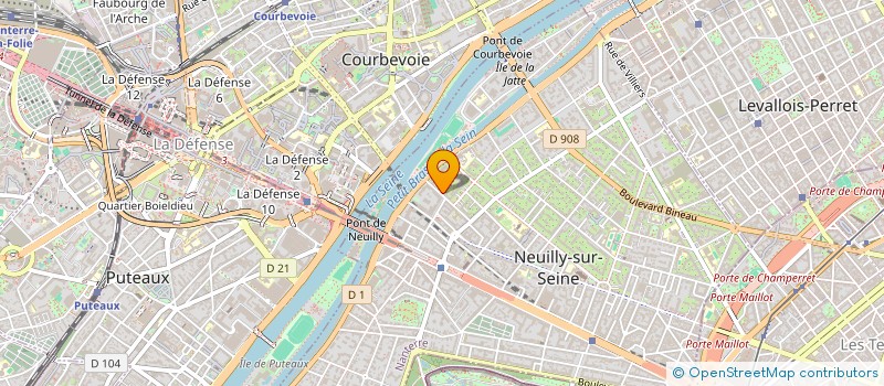 localisation de l'entreprise MONSIEUR JEAN DE HILLERIN DE LA TOUCHE DE BOISTISSANDEAU à NEUILLY SUR SEINE