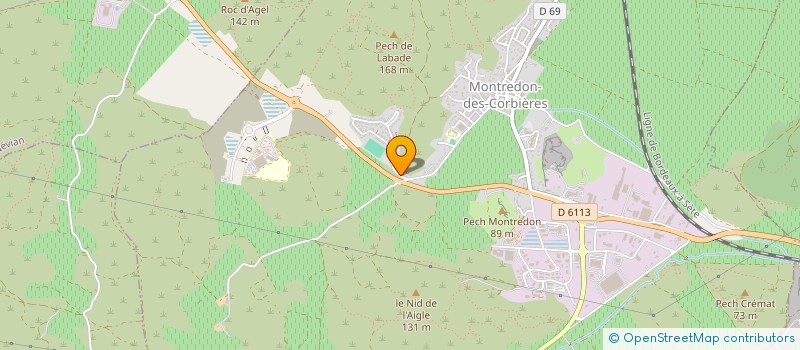 localisation de l'entreprise MONSIEUR JEAN DE LA CRUZ VALERA  NARBONNE