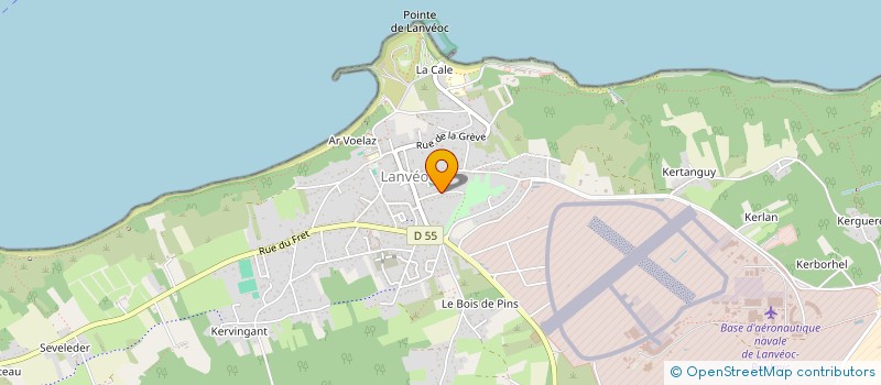 localisation de l'entreprise MONSIEUR JEAN DE LA VILLE FROMOIT  CROZON