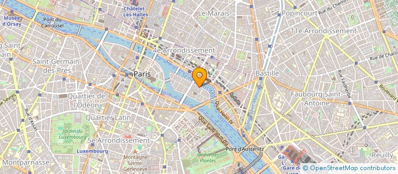 localisation de l'entreprise MONSIEUR JEAN DE LARDEMELLE  PARIS