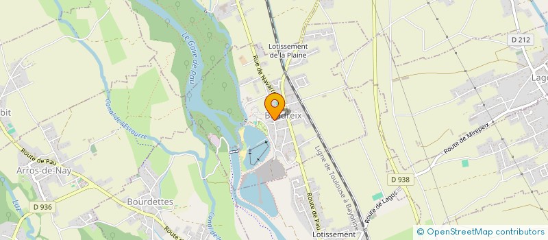 localisation de l'entreprise MONSIEUR JEAN DE LARMINAT  BAUDREIX