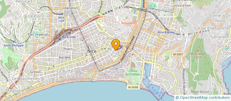 localisation de l'entreprise MONSIEUR JEAN DE LOS RIOS à NICE