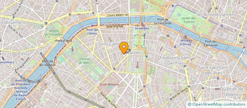 localisation de l'entreprise MONSIEUR JEAN DE PENFENTENIO CHEFFONTAINES à PARIS