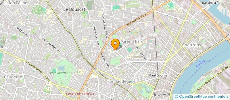 localisation de l'entreprise MONSIEUR JEAN DE PERETTI à BORDEAUX