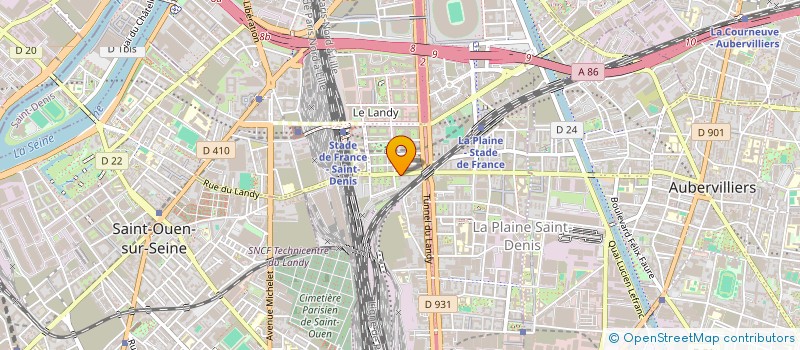 localisation de l'entreprise MONSIEUR JEAN DE PONTEVES D'AMIRAT  SAINT-DENIS