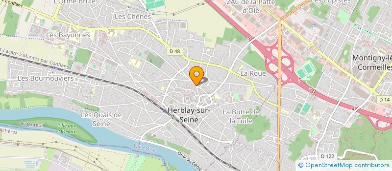 localisation de l'entreprise MONSIEUR JEAN DE REVIERE à HERBLAY-SUR-SEINE