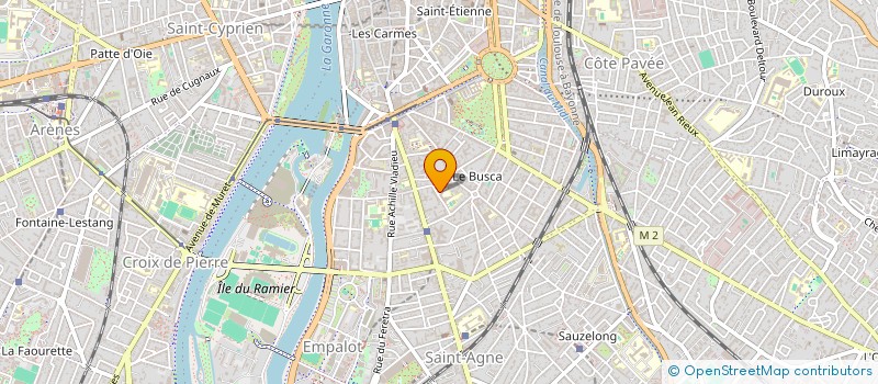 localisation de l'entreprise MONSIEUR JEAN DE RUFFRAY  TOULOUSE