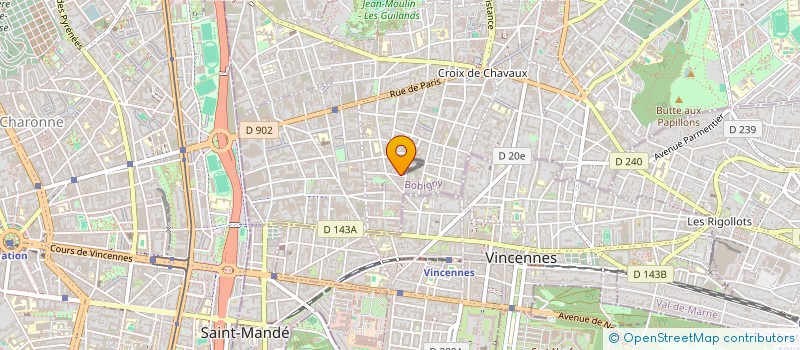 localisation de l'entreprise MONSIEUR JEAN DE SEYNES à MONTREUIL