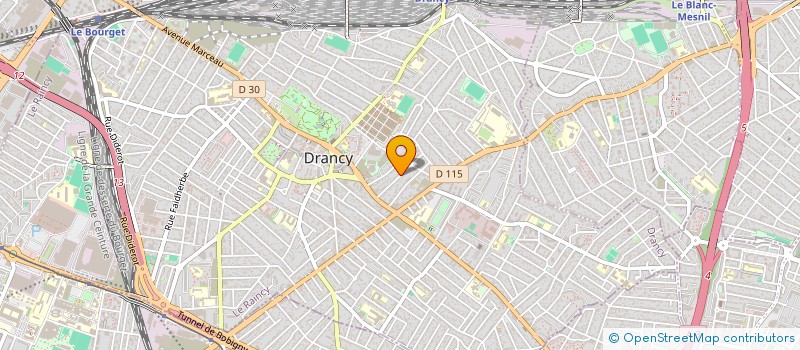 localisation de l'entreprise MONSIEUR JEAN DE SOUZA SANTOS à DRANCY