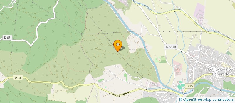 localisation de l'entreprise MONSIEUR JEAN DE STOUTZ  LE PUY SAINTE REPARADE