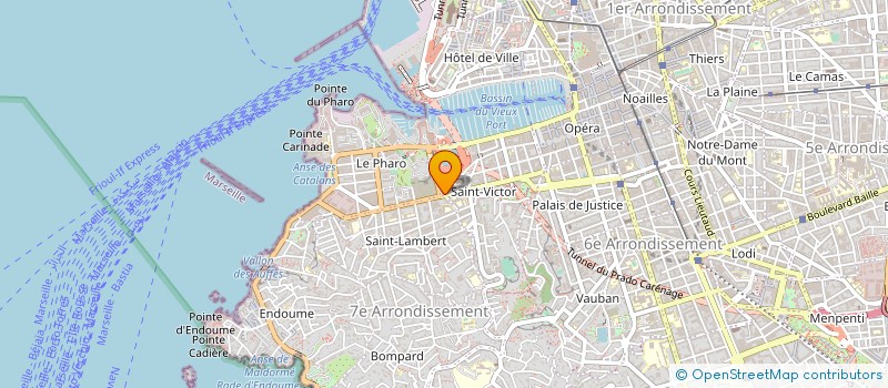 localisation de l'entreprise MONSIEUR JEAN DE VITO à MARSEILLE