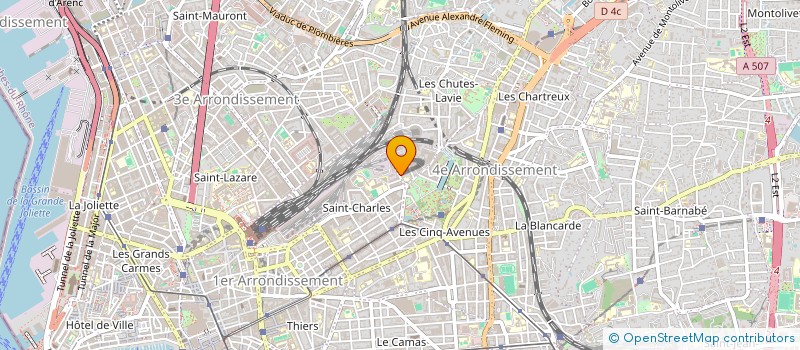 localisation de l'entreprise MONSIEUR JEAN DEBARGE à MARSEILLE
