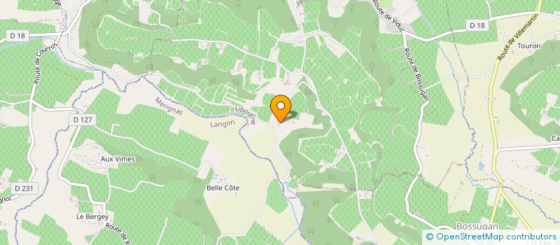 localisation de l'entreprise MONSIEUR JEAN DEBART  SAINT-PEY-DE-CASTETS