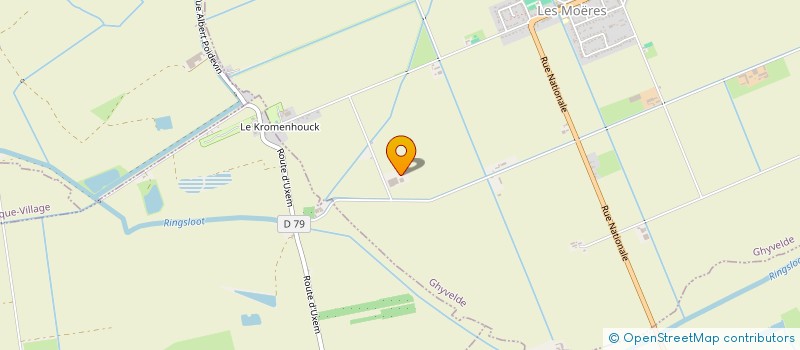 localisation de l'entreprise MONSIEUR JEAN DEBERT  GHYVELDE