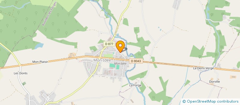 localisation de l'entreprise MONSIEUR JEAN DEBESSE à AUVILLERS-LES-FORGES
