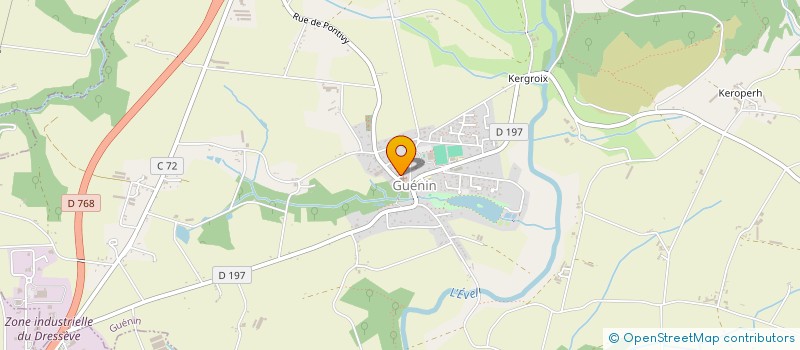 localisation de l'entreprise MONSIEUR JEAN DEBOIS à GUENIN